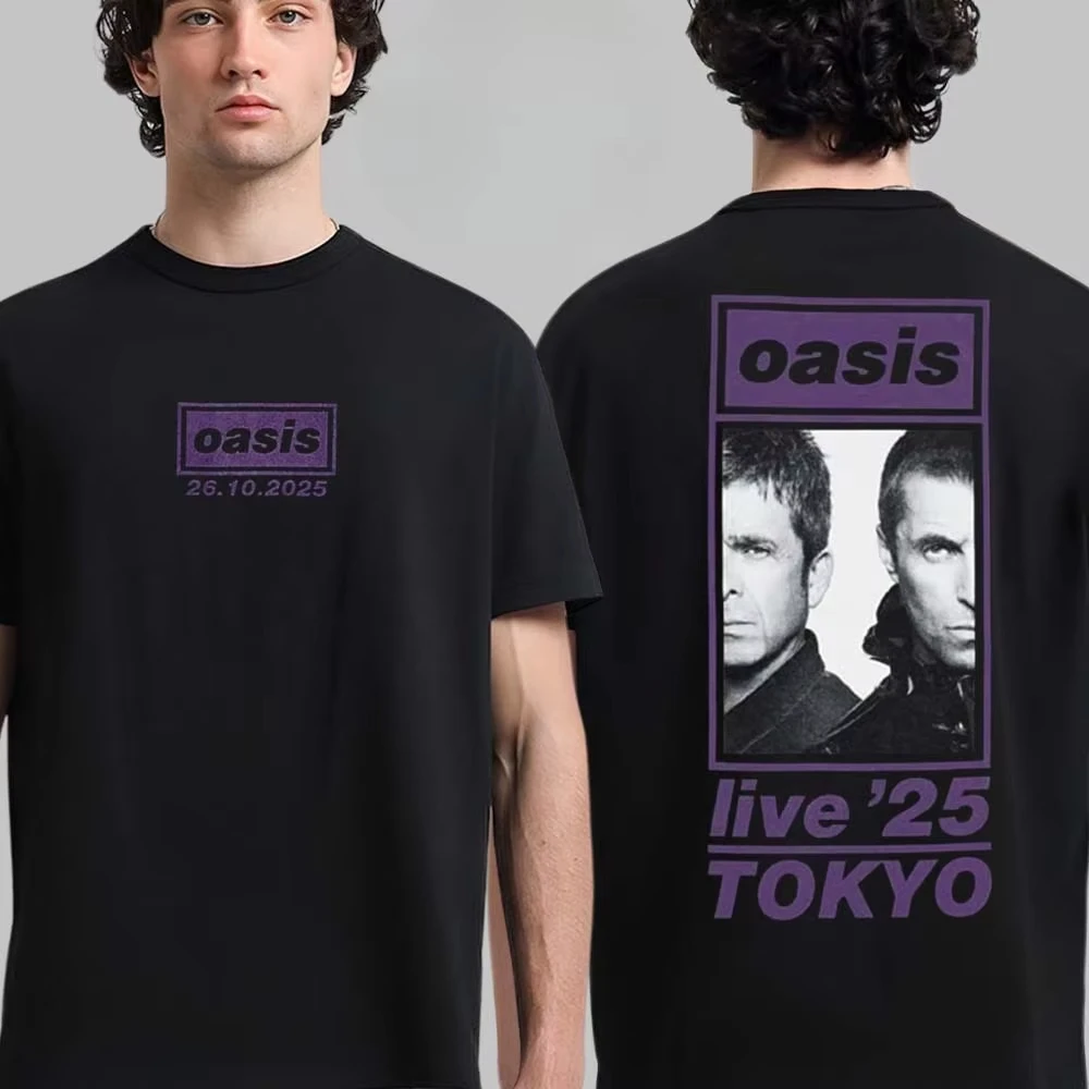 핫 오아시스 면 소재 반팔 티셔츠, 남녀 공용, 여름용 - Streetwear Brand Vintage 리뷰 및 가격
